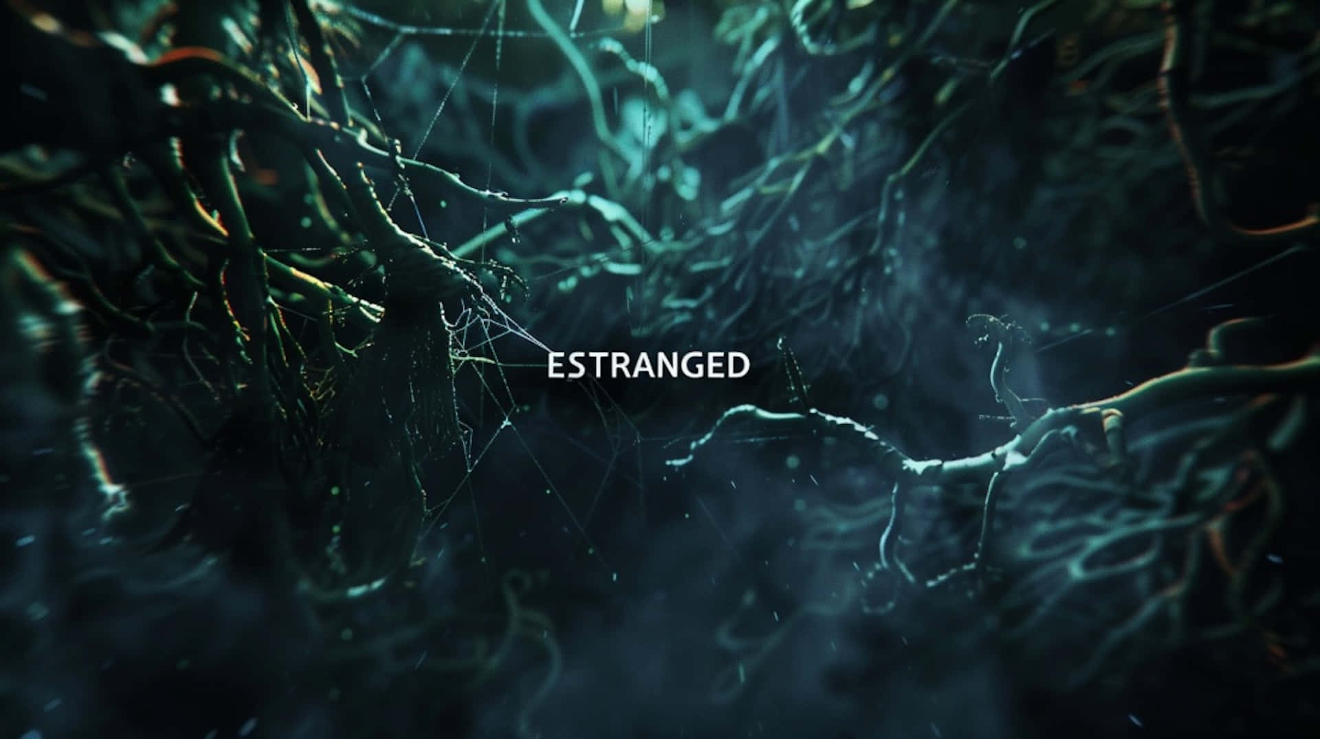 Estranged, neural network, glowing veins, Full HD Desktop Wallpaper