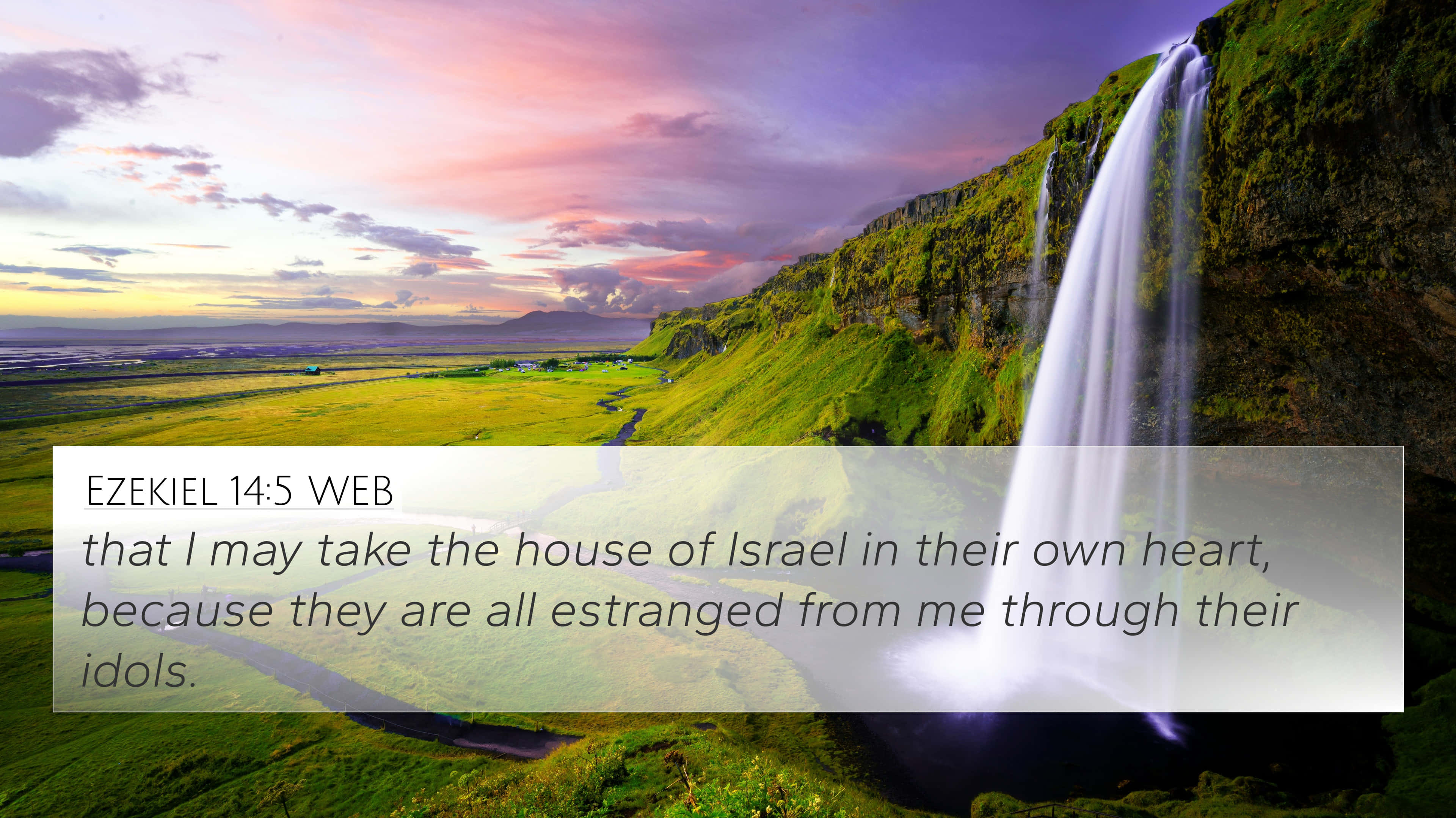Estranged, nature, bible verse, 4K Desktop Wallpaper