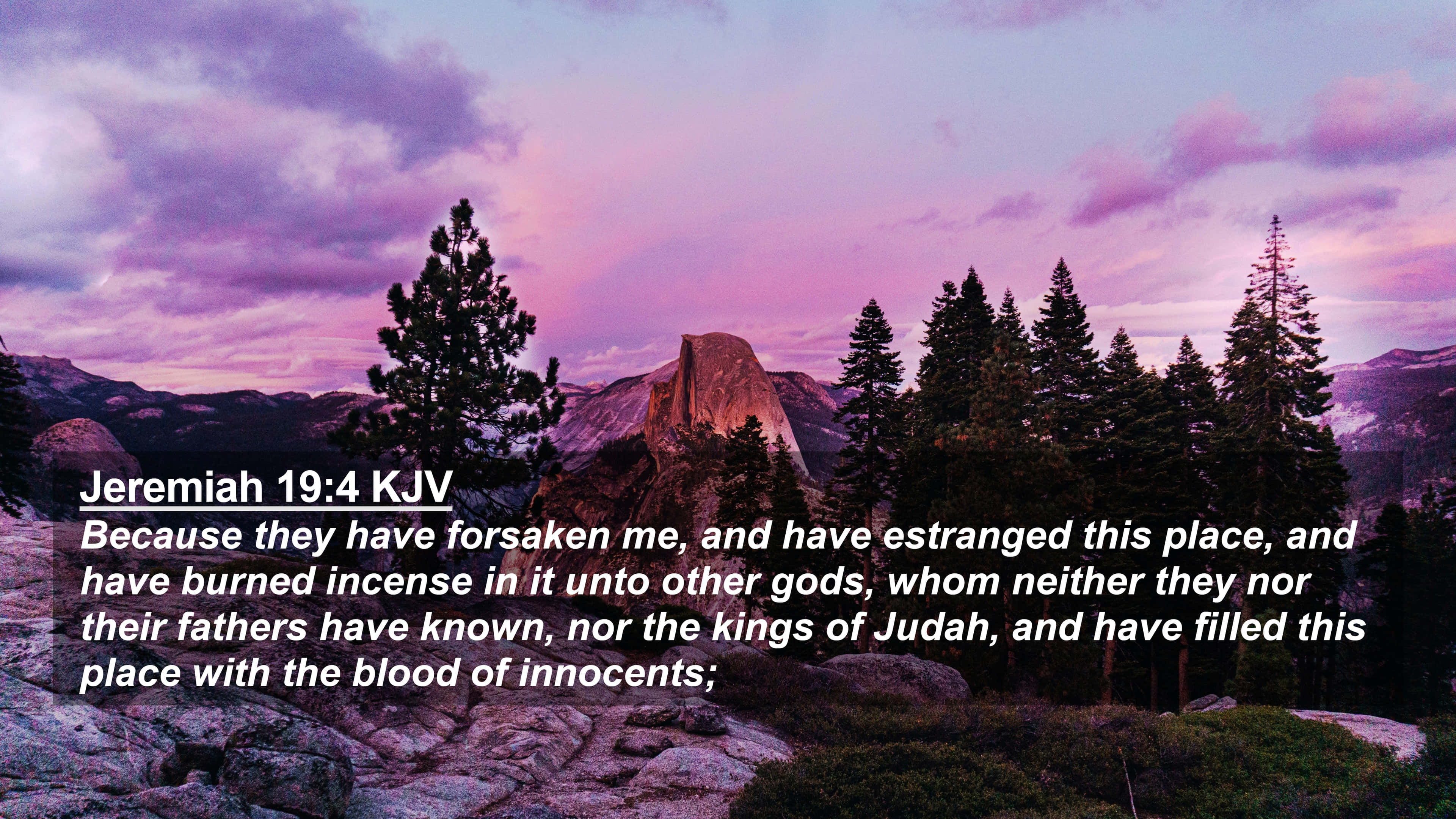Estranged, nature, biblical verse, 4K Desktop Wallpaper