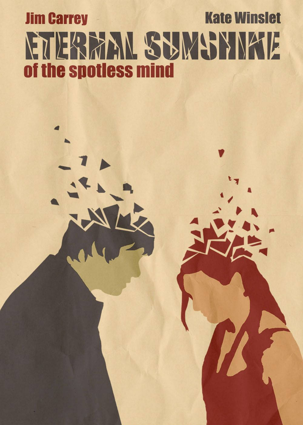 Eternal Sunshine of the Spotless Mind, geometic art, shards, HD Phone Wallpaper