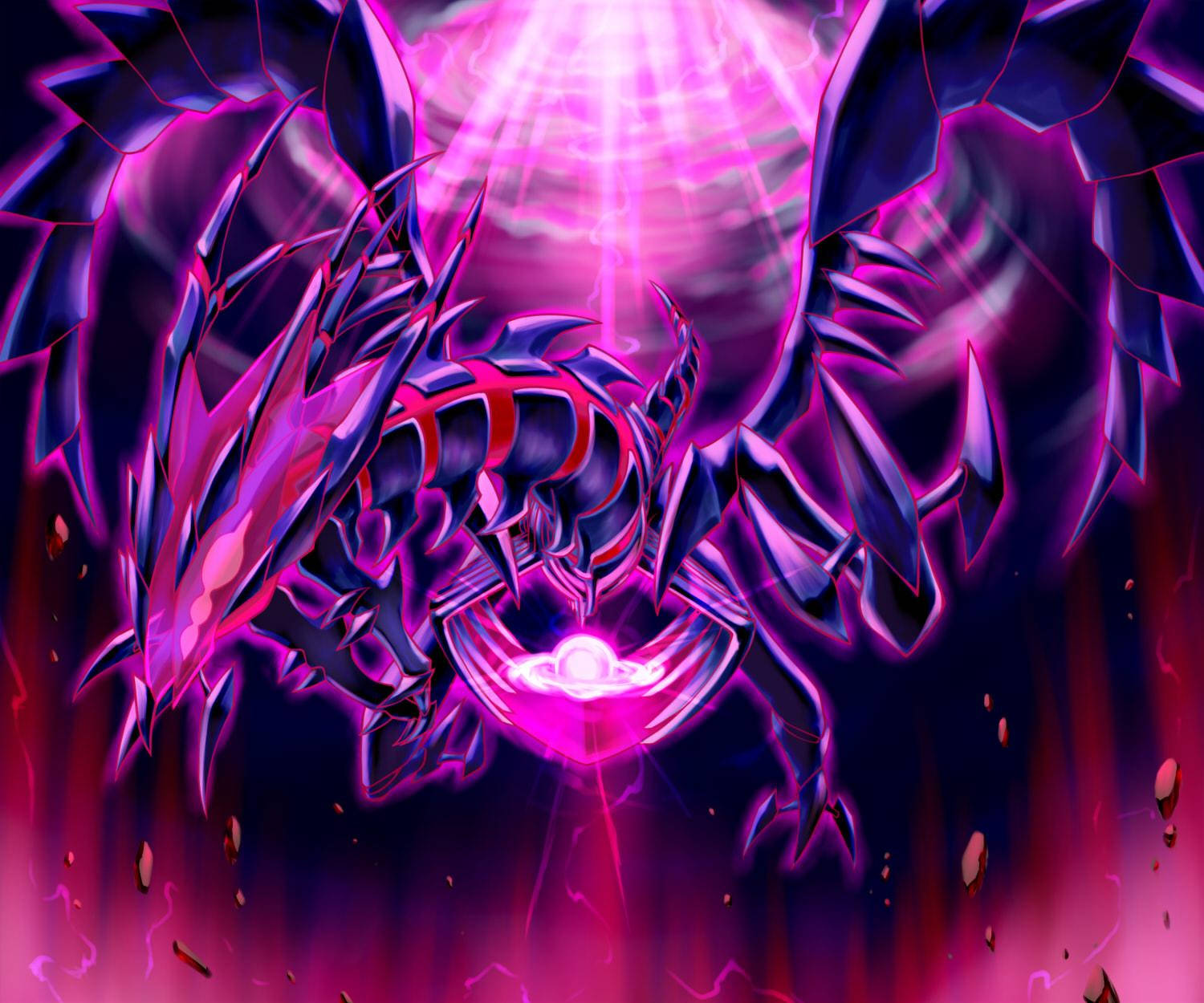 Eternatus, purple, black, HD Desktop Wallpaper