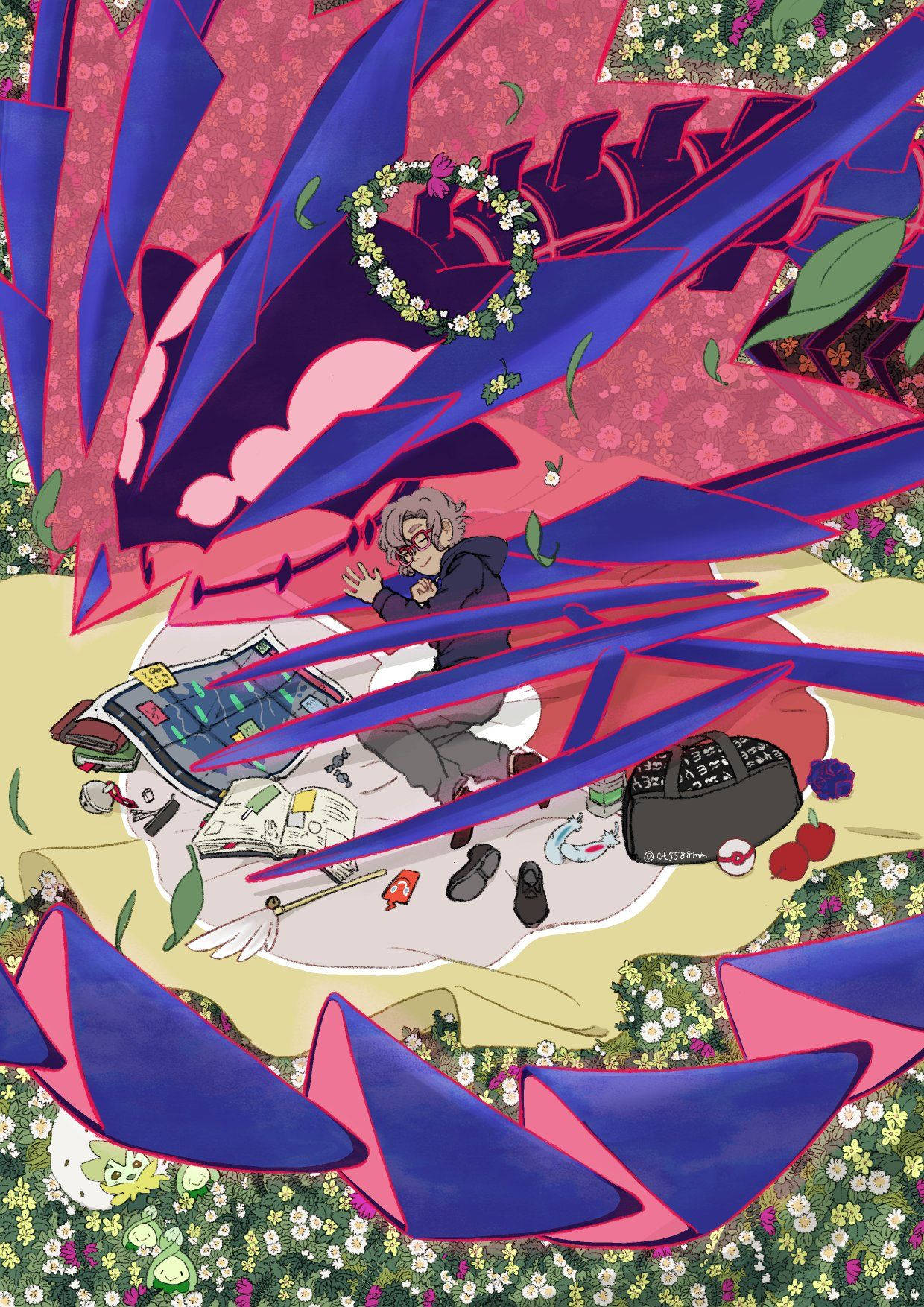 Eternatus, trainer, pink, HD Phone Wallpaper
