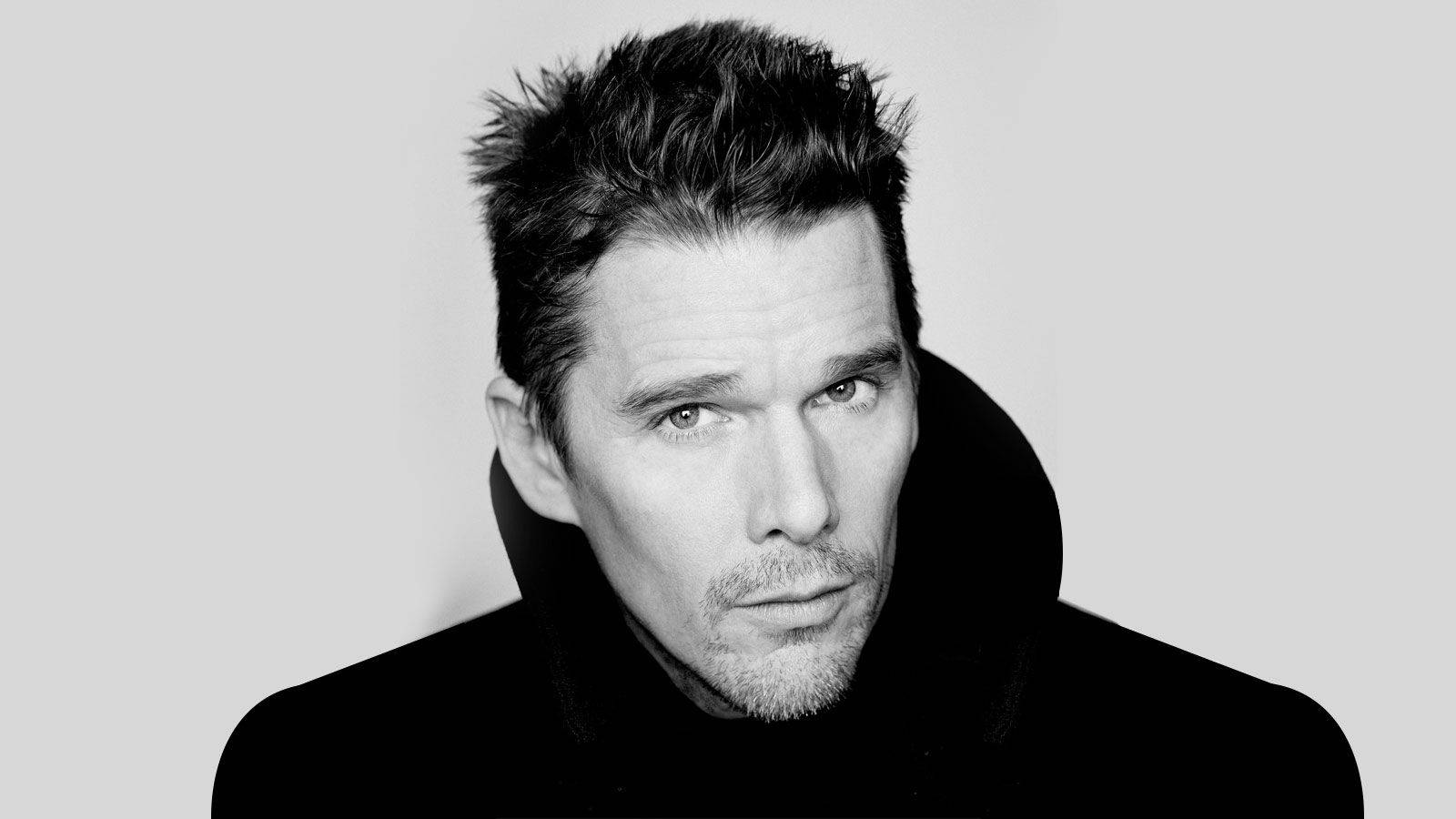 Ethan Hawke, spiky hair, intense gaze, HD Desktop Wallpaper