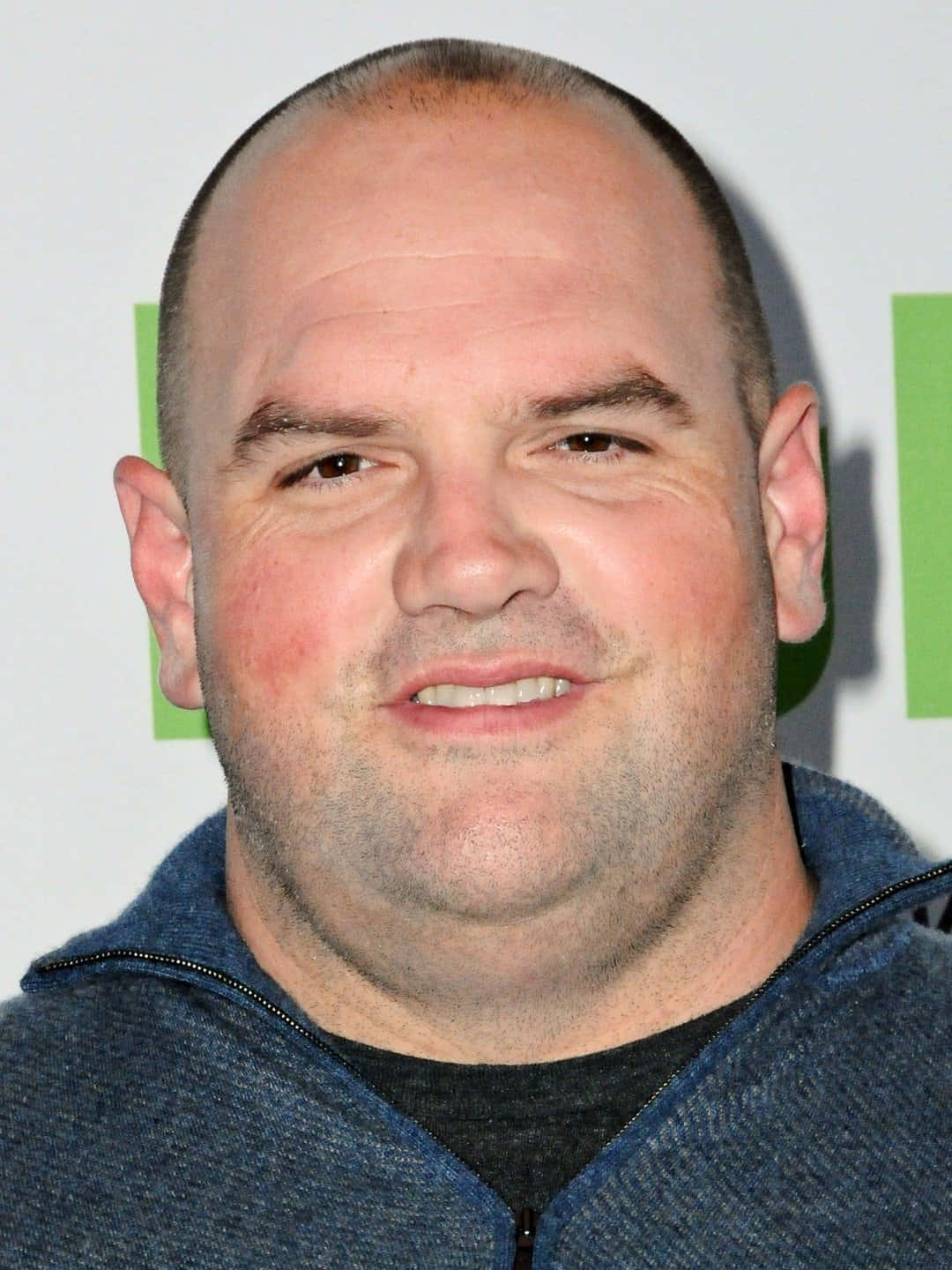 Ethan Suplee, blue zip-up hoodie, white background, HD Phone Wallpaper