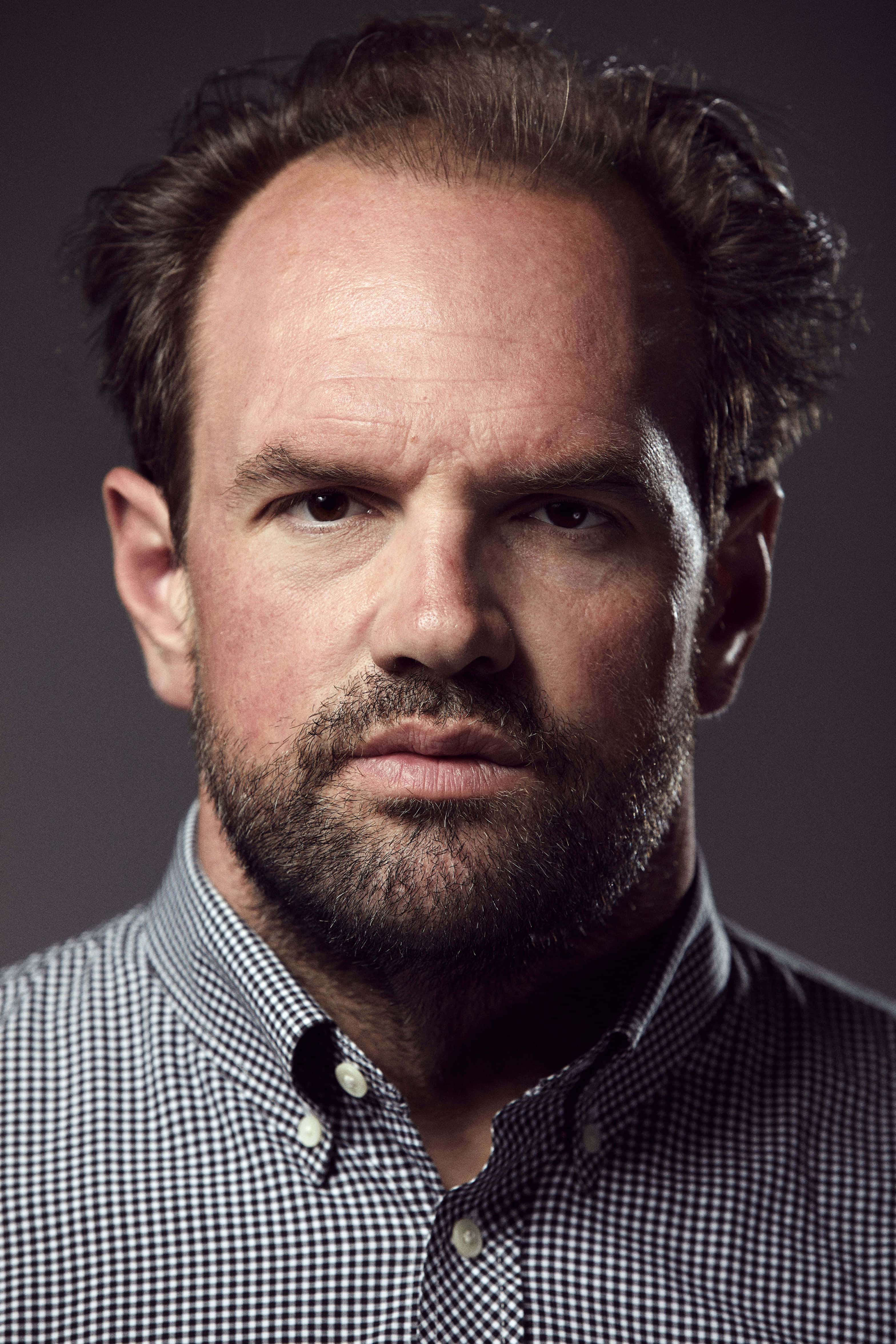 Ethan Suplee, beard, checkered shirt, 4K Phone Wallpaper