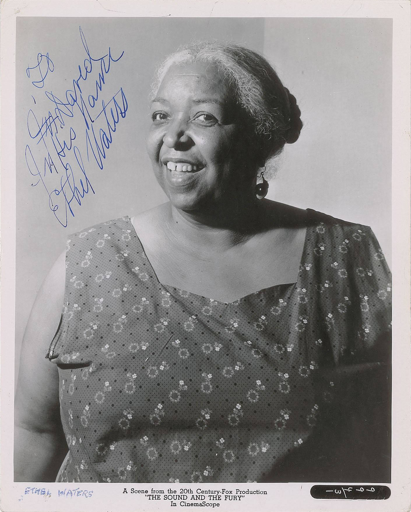 Ethel Waters, vintage black and white studio portrait, patterned dress, HD Phone Wallpaper