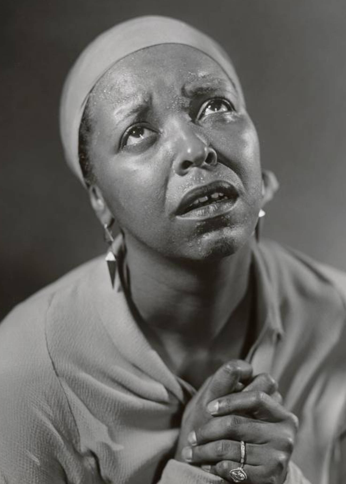 Ethel Waters, 1939, black and white portrait, Full HD Phone Wallpaper