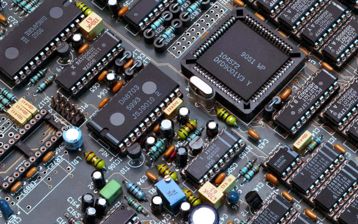 Ethernet, 1200 x 750, circuit board, SD Desktop Wallpaper
