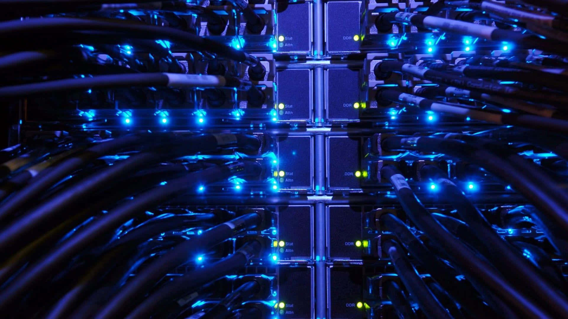 Ethernet, 1920 x 1080, server racks, Full HD Desktop Wallpaper