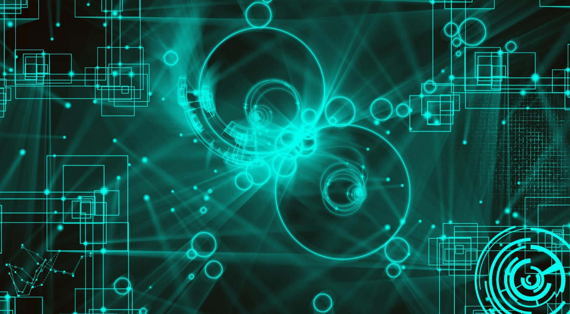 Ethernet, teal, digital network, Full HD Desktop Wallpaper
