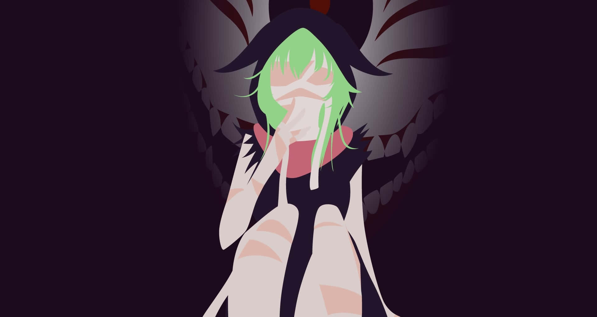 Eto Yoshimura, green hair, black hat, Full HD Desktop Wallpaper