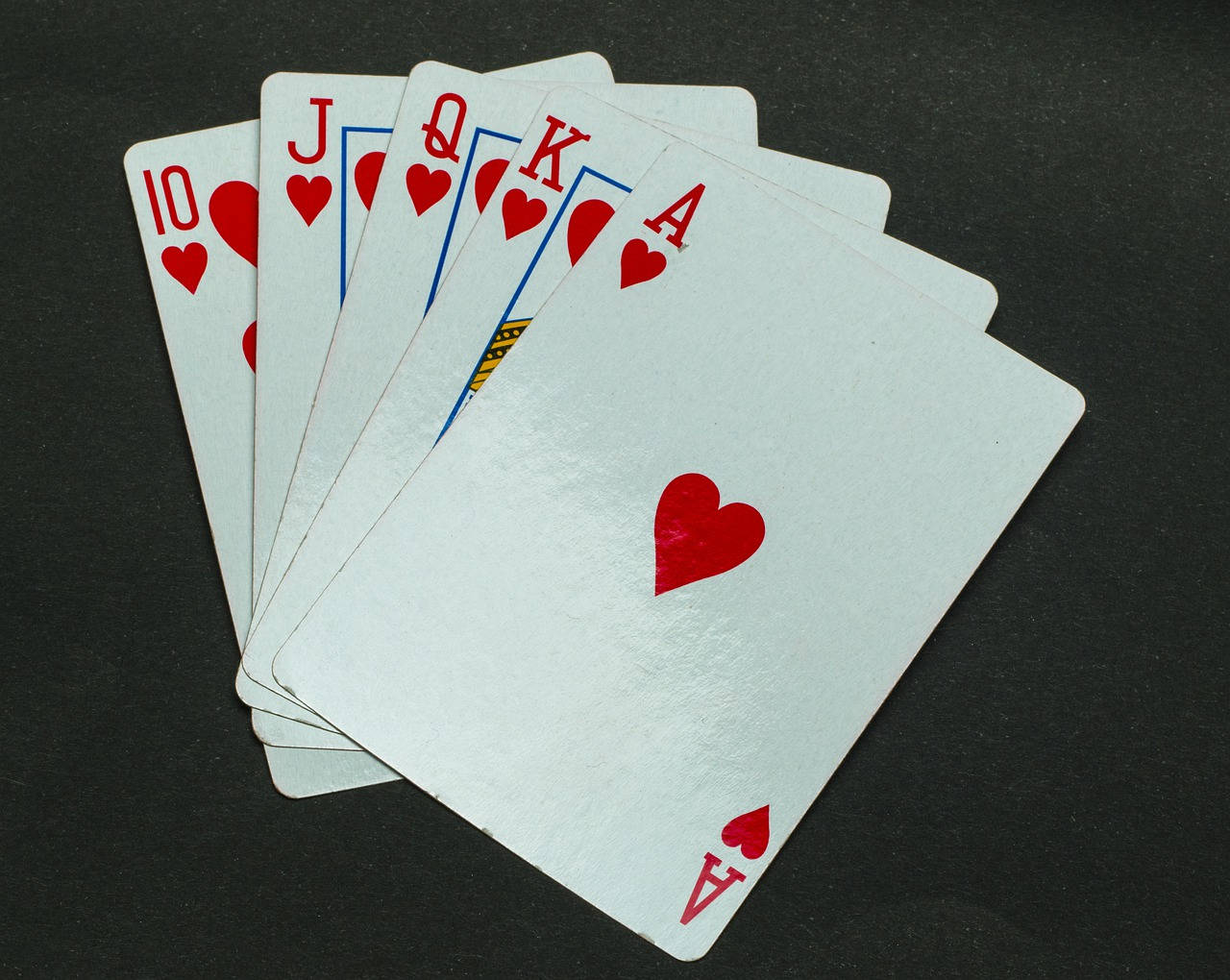 heart cards, ten to ace, red heart playing cards, HD Desktop Wallpaper
