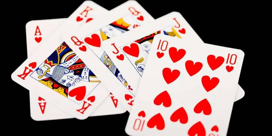 Euchre, black, hearts, SD Desktop Wallpaper