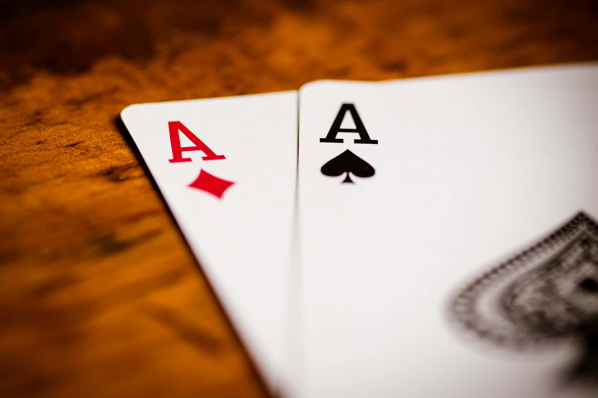 Euchre, ace of diamonds, ace of spades, Full HD Desktop Wallpaper