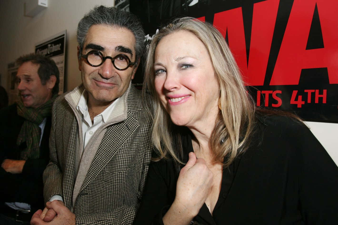 Eugene Levy, movie premiere event, round glasses, HD Desktop Wallpaper