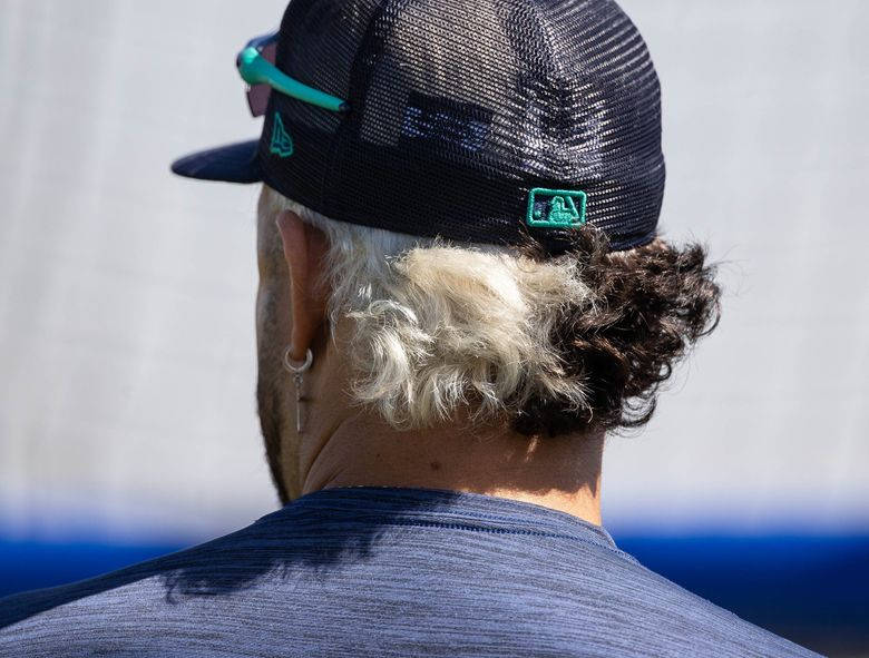 Eugenio Suarez, black mesh cap, two-toned curly hair, SD Desktop Wallpaper