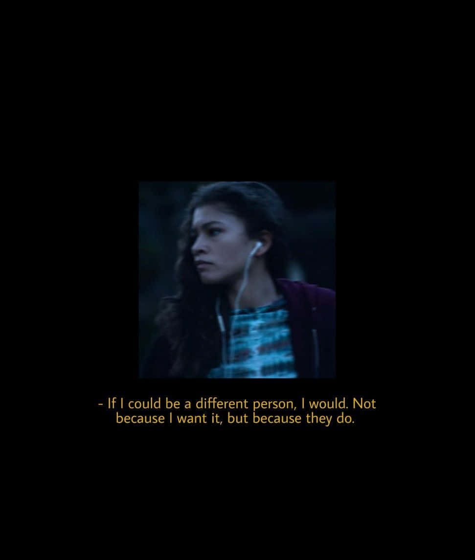 Euphoria HBO, iPhone, young woman, SD Phone Wallpaper