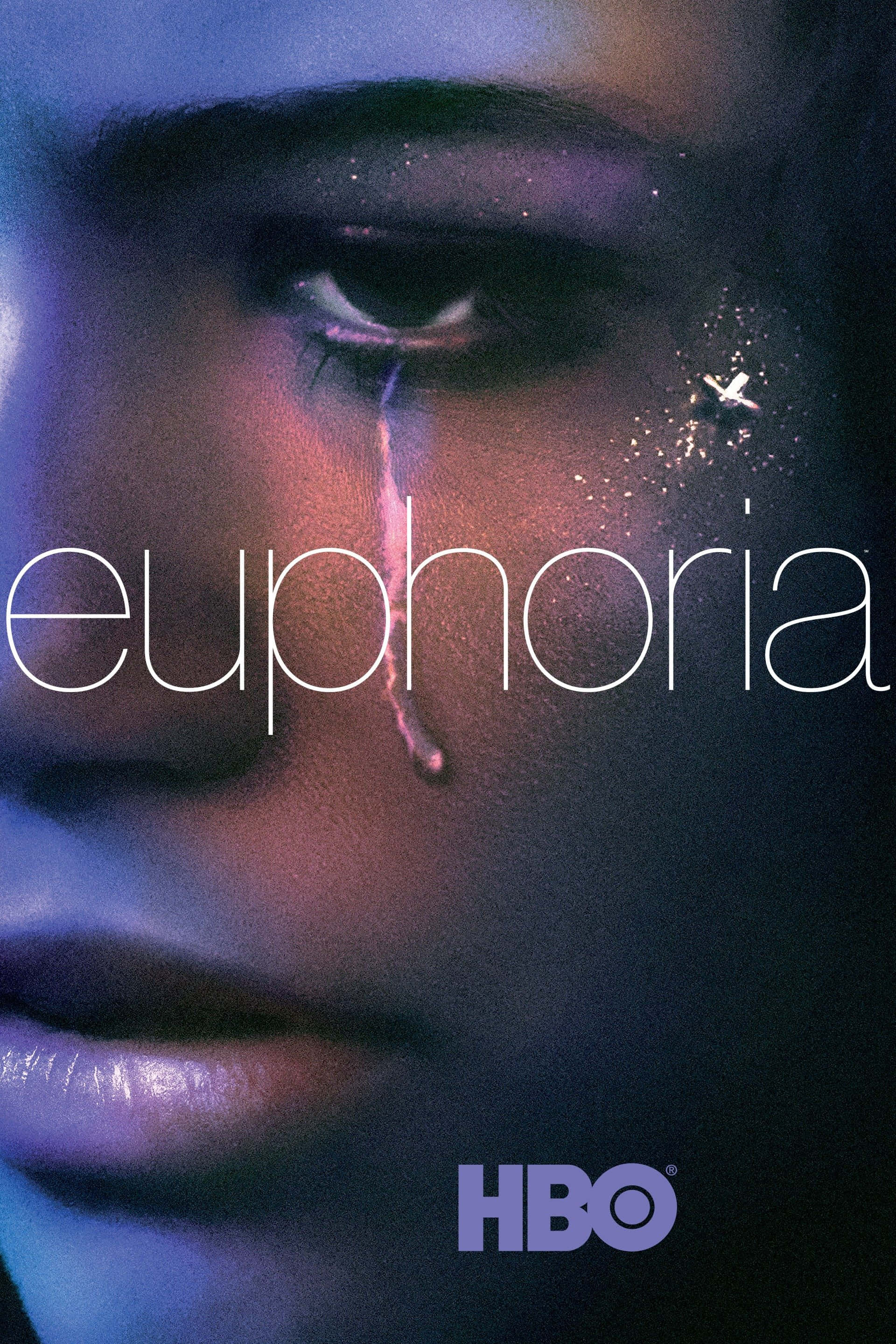 Euphoria Season 2, neon purple, pink lighting, 2K Phone Wallpaper