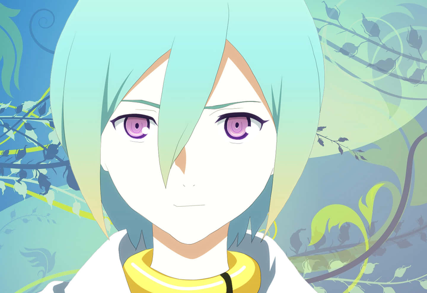 Eureka Seven, anime character, mint green hair, HD Desktop Wallpaper