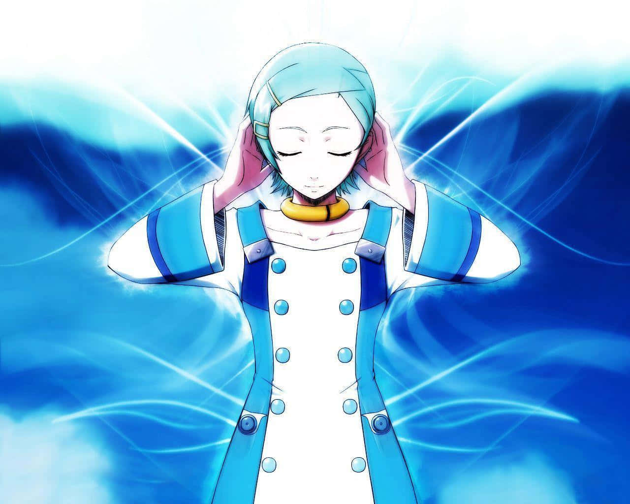Eureka Seven, Eureka, blue hair, HD Desktop Wallpaper