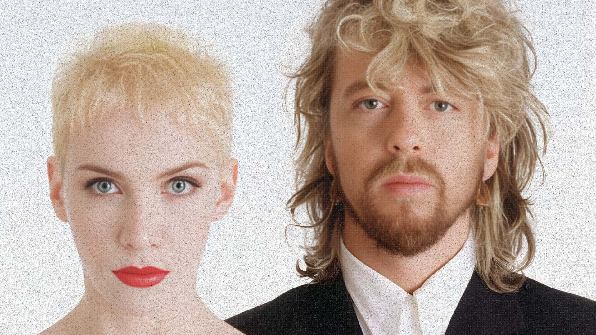 Eurythmics, long blonde hair, beard, Full HD Desktop Wallpaper