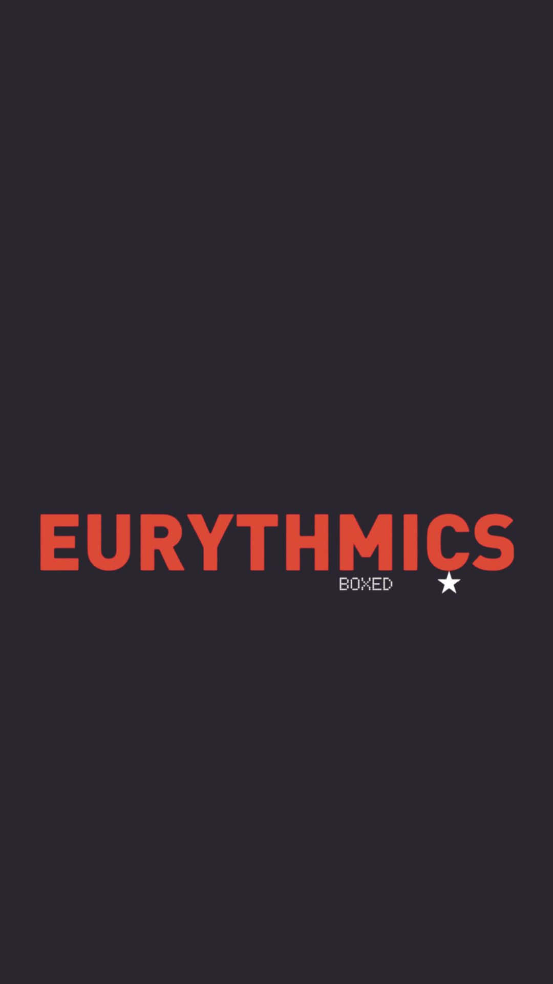 Eurythmics, red text, white boxed, Full HD Phone Wallpaper