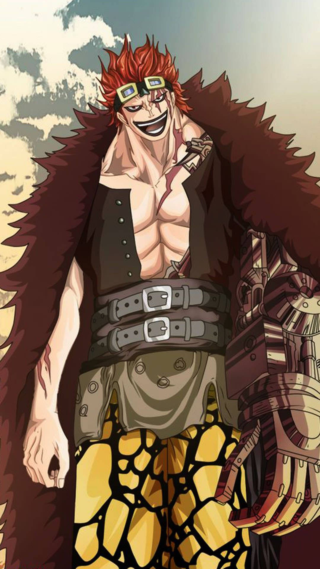 Eustass Kid, post-timeskip, red hair, Full HD Phone Wallpaper