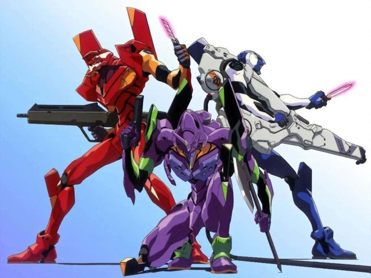 Eva-00, red, purple, SD Desktop Wallpaper
