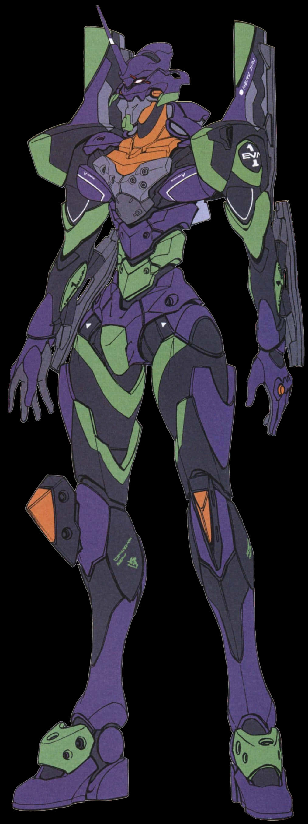 Eva-03, purple, green, 2K Phone Wallpaper