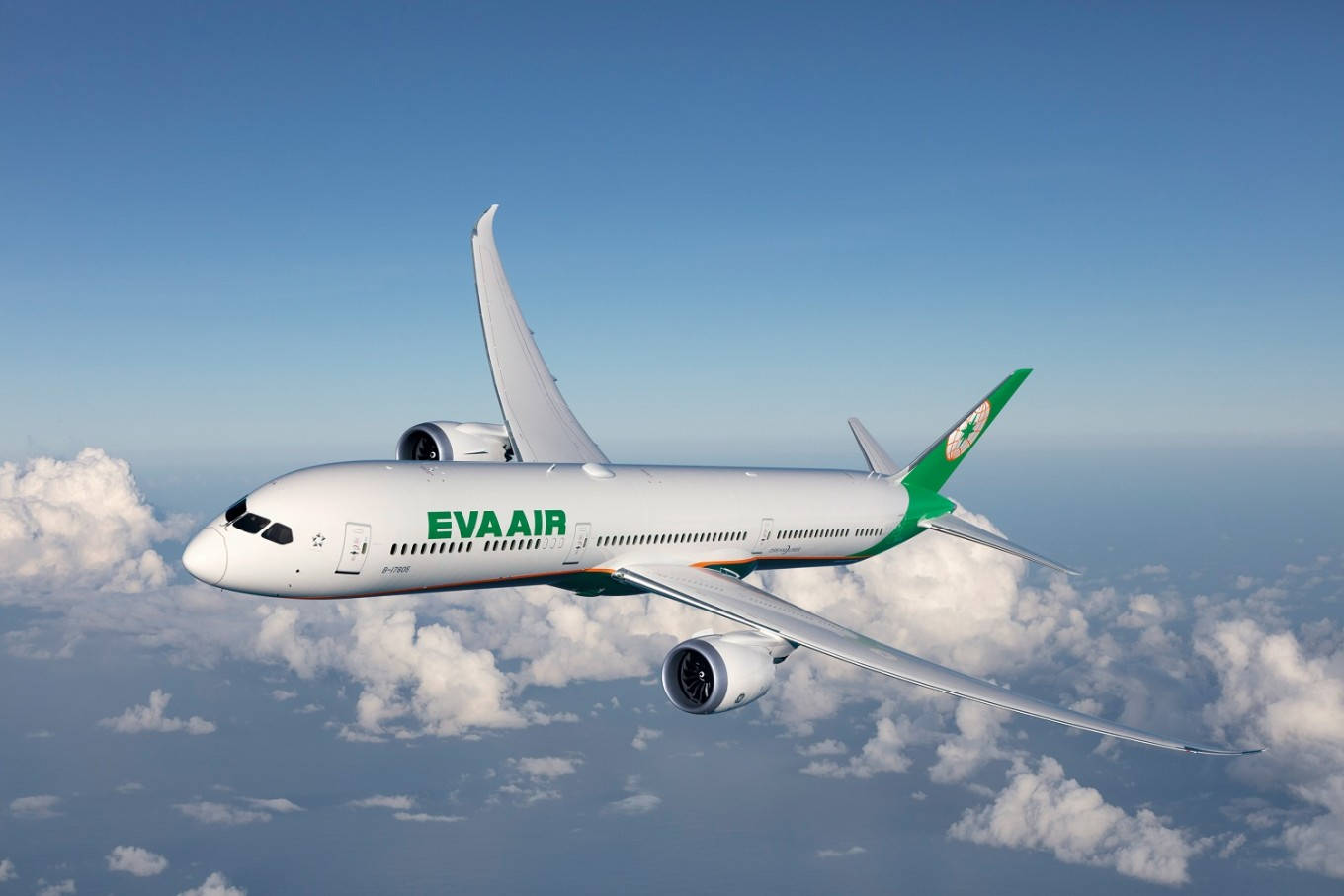 Eva Air, cockpit, airplane, HD Desktop Wallpaper