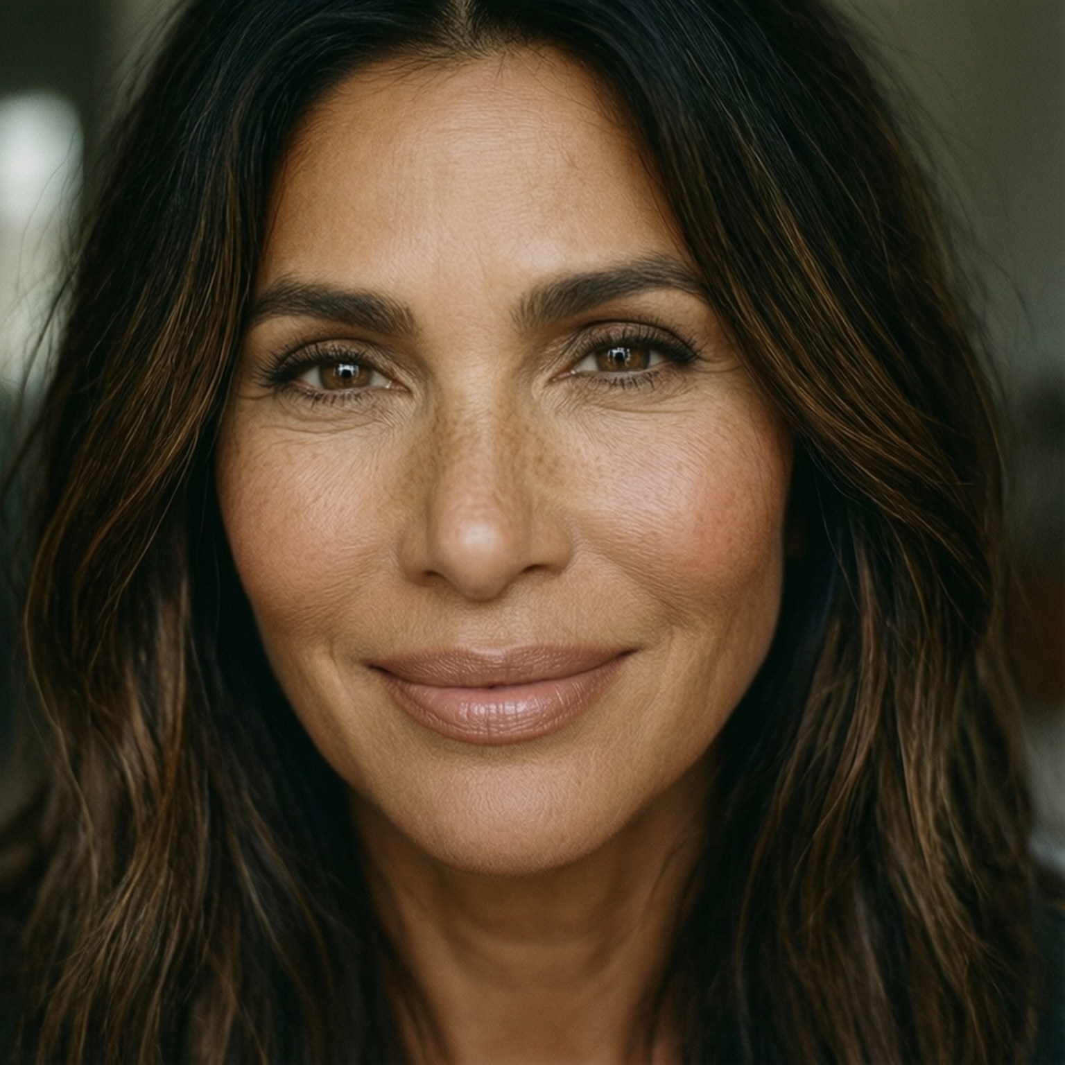 Eva Longoria, natural look, close-up, HD Desktop Wallpaper