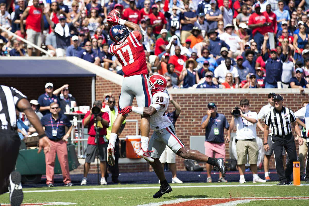 Evan Engram, red jersey number 17, white jersey number 20, SD Desktop Wallpaper