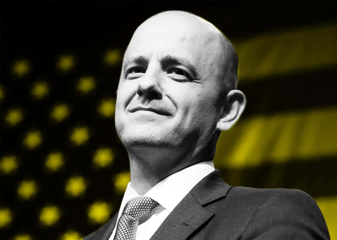 Evan McMullin, suit, bald man, SD Desktop Wallpaper