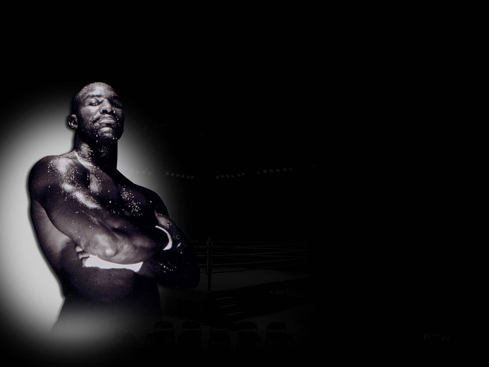 Evander Holyfield, ring, spotlight, HD Desktop Wallpaper