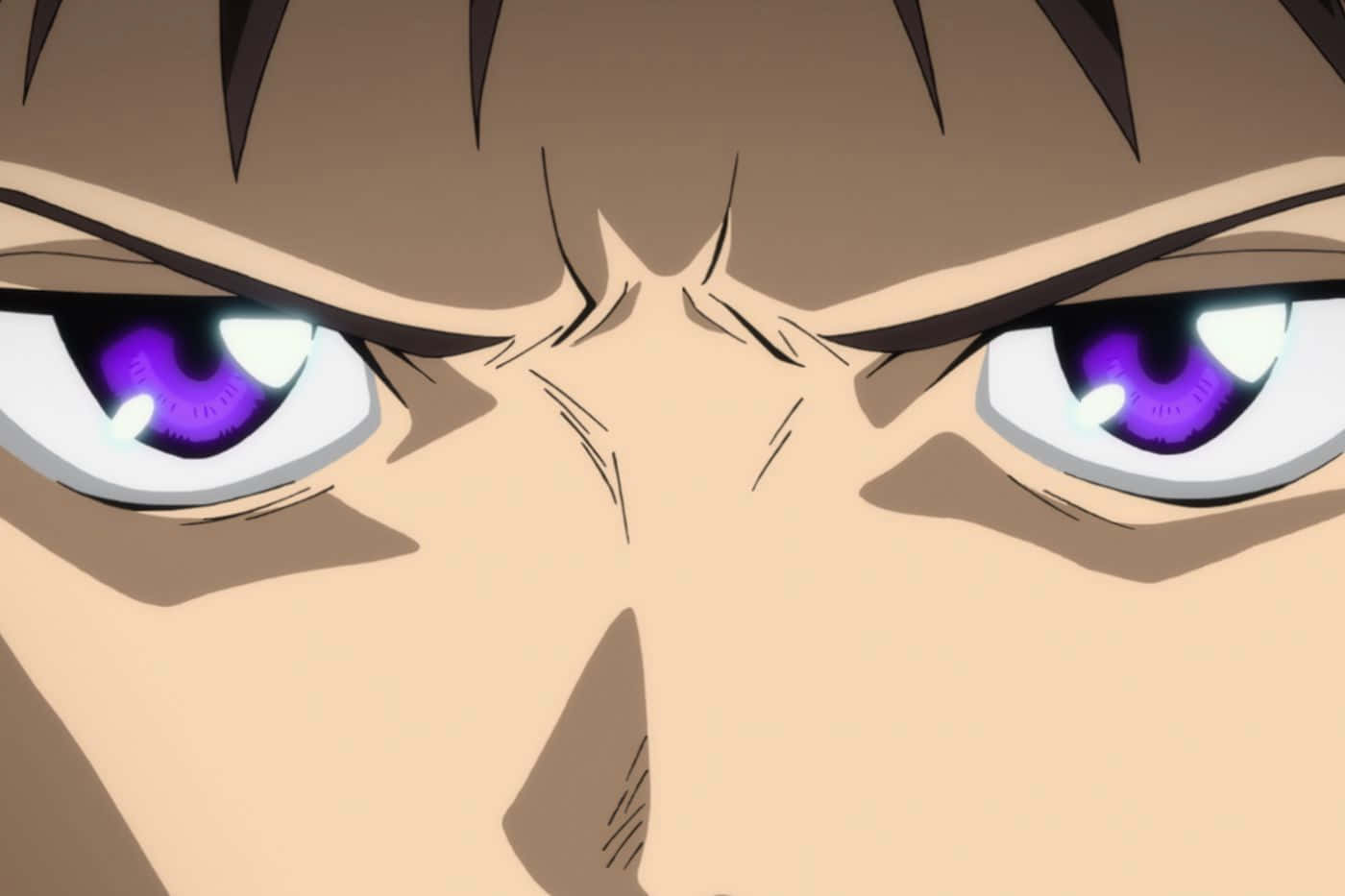 Evangelion 30 10, purple irises, intense anime eyes, HD Desktop Wallpaper