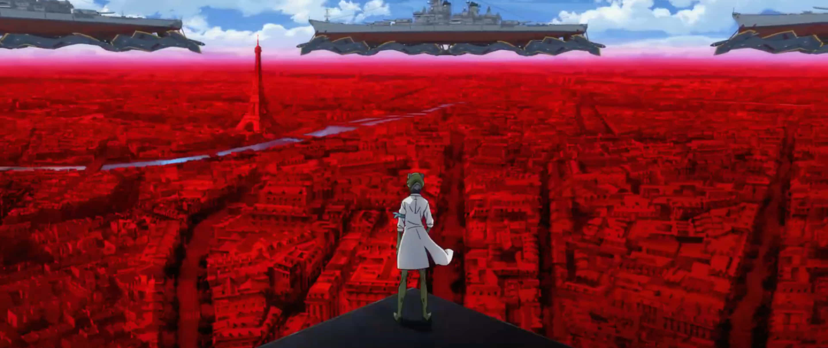 Evangelion 30 10, anime character, white coat, 2K Desktop Wallpaper