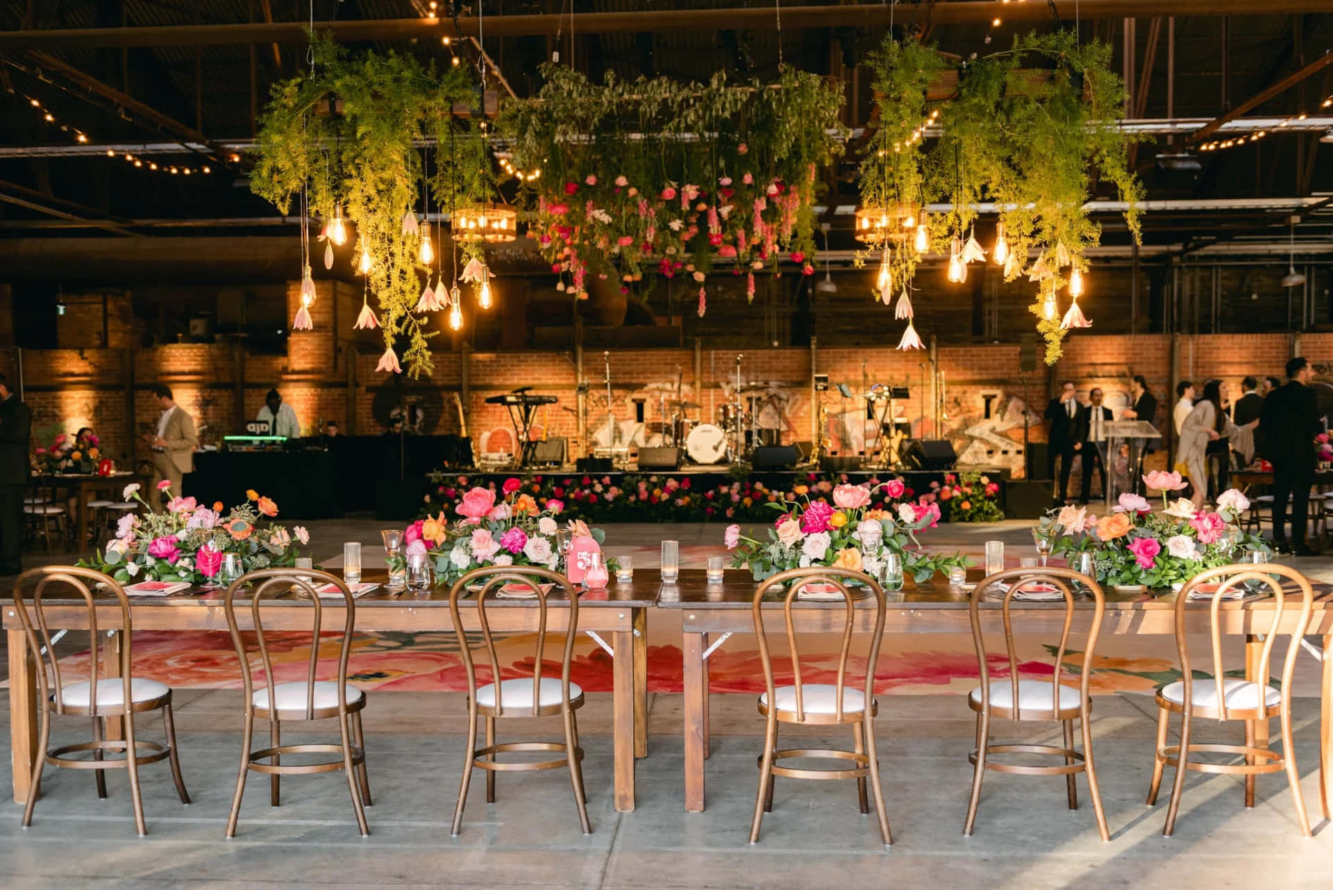 Evergreen Brick Works, exposed beams, rustic warehouse wedding venue, Full HD Desktop Wallpaper