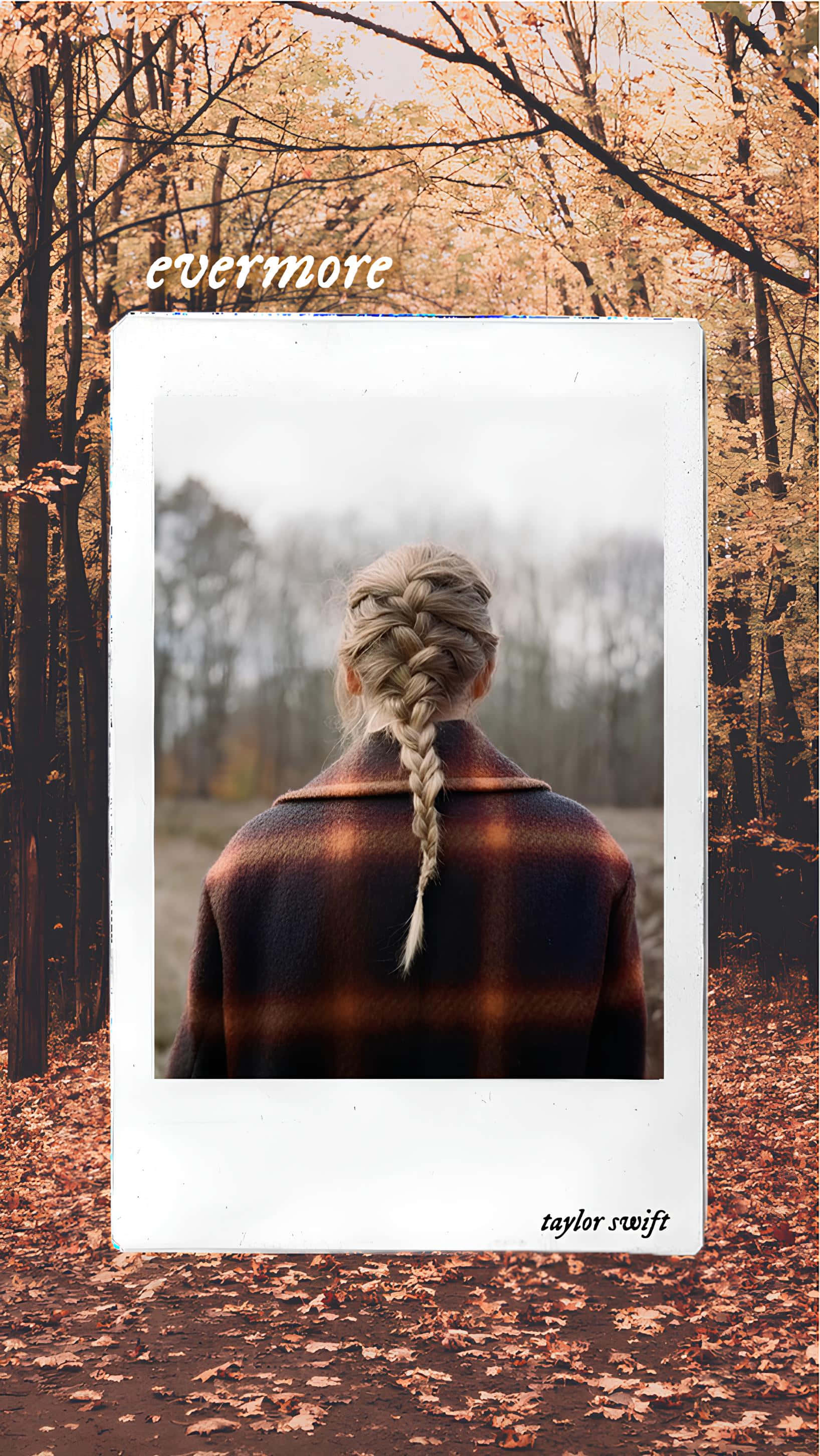Evermore, album artwork, plaid coat, 2K Phone Wallpaper