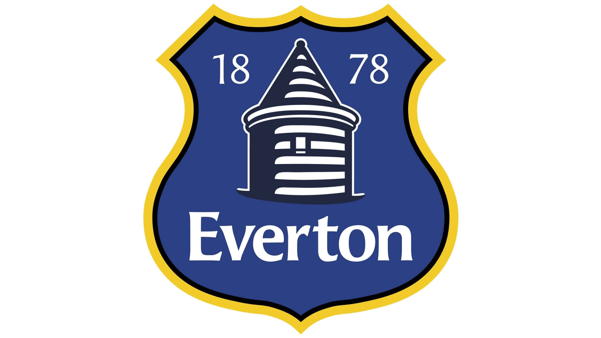 Everton F.C, 2013 Logo, blue shield, Full HD Desktop Wallpaper
