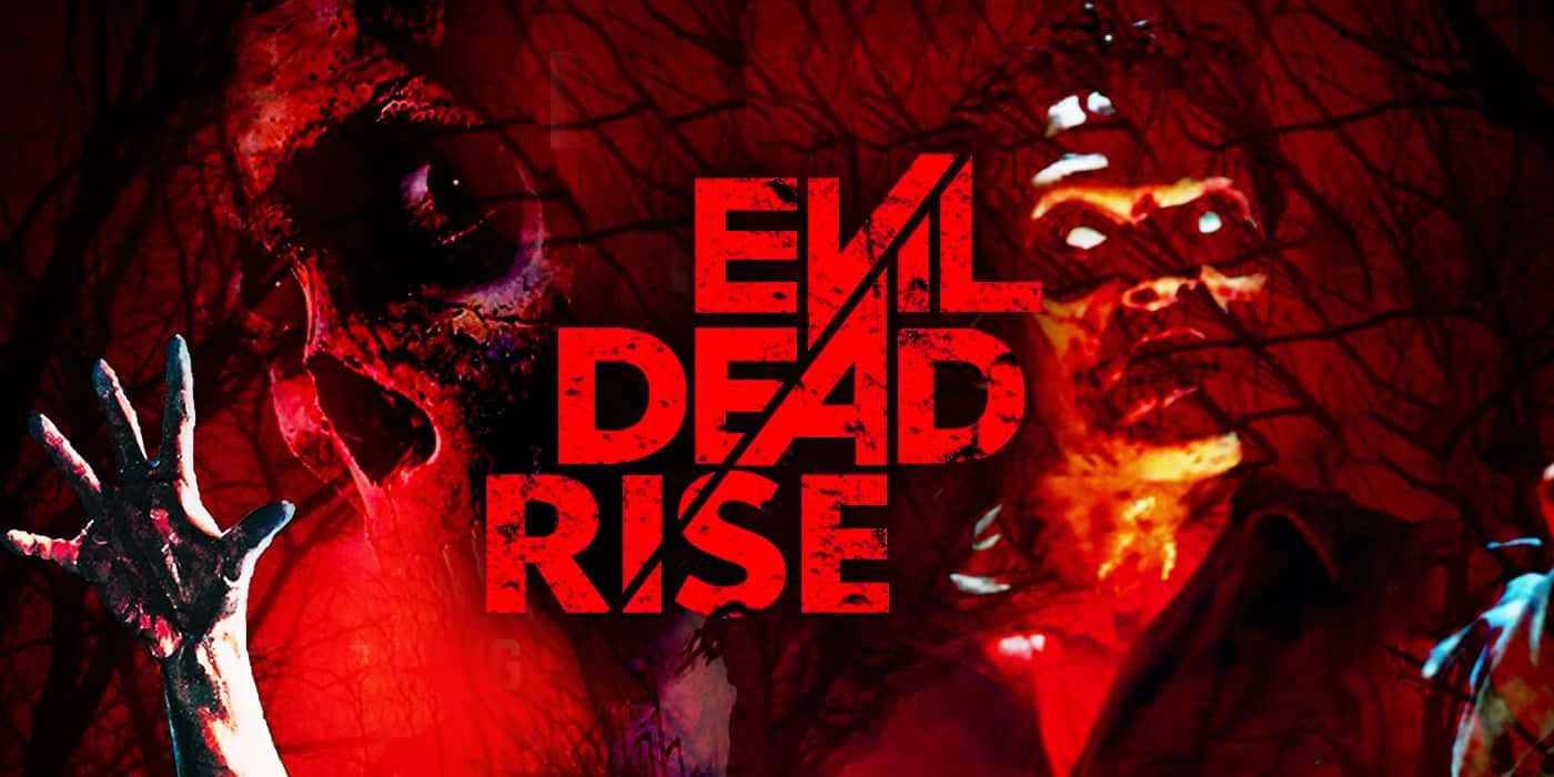 Evil Dead Rise, glowing eyes, outstretched hands, HD Desktop Wallpaper