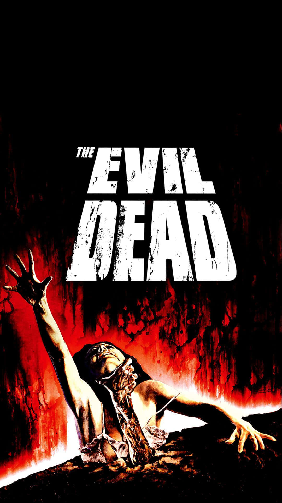 Evil Dead, hellfire, bloodied hands, Full HD Phone Wallpaper