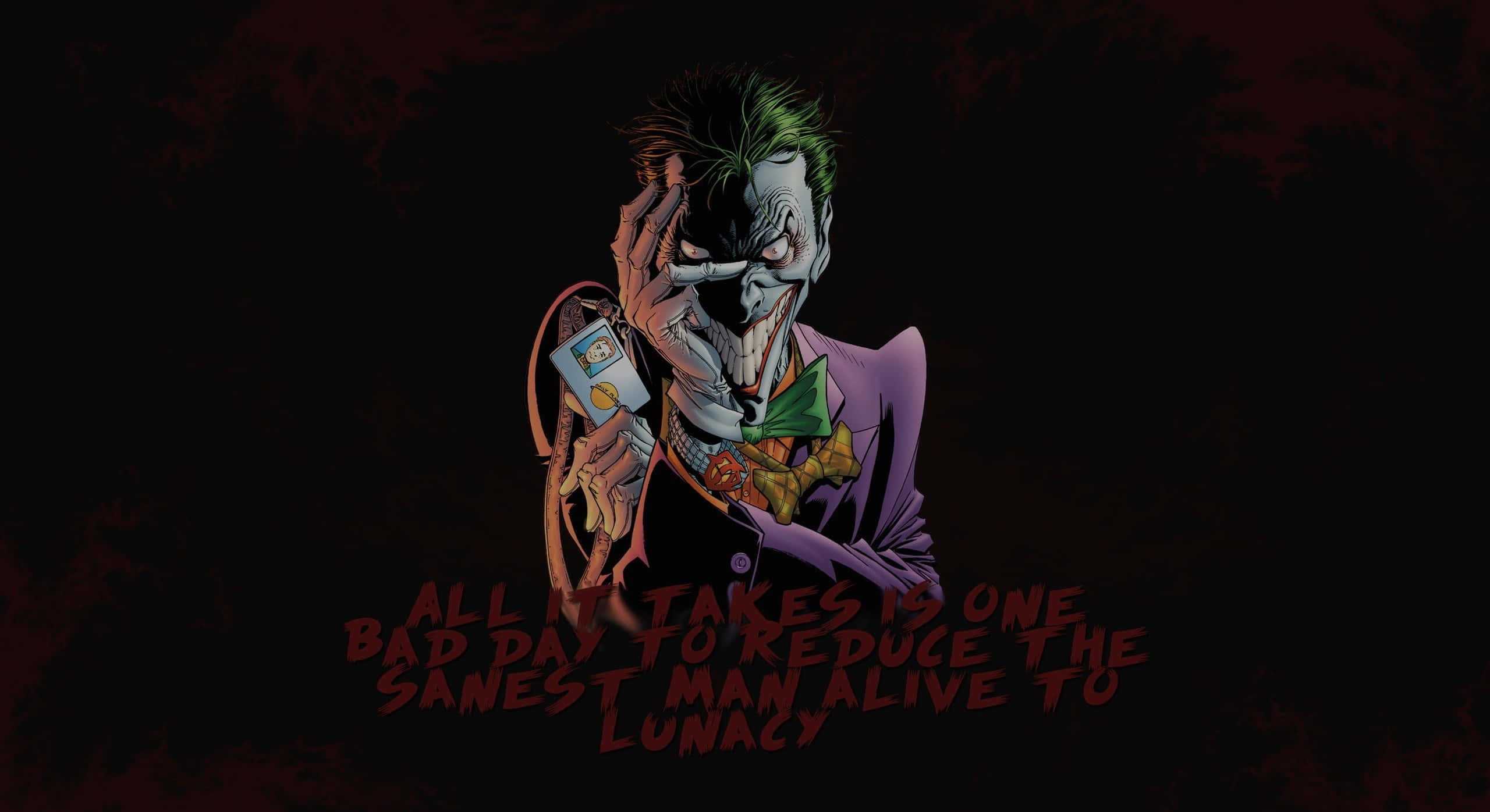 Evil Joker, Joker, playing card, 2K Desktop Wallpaper