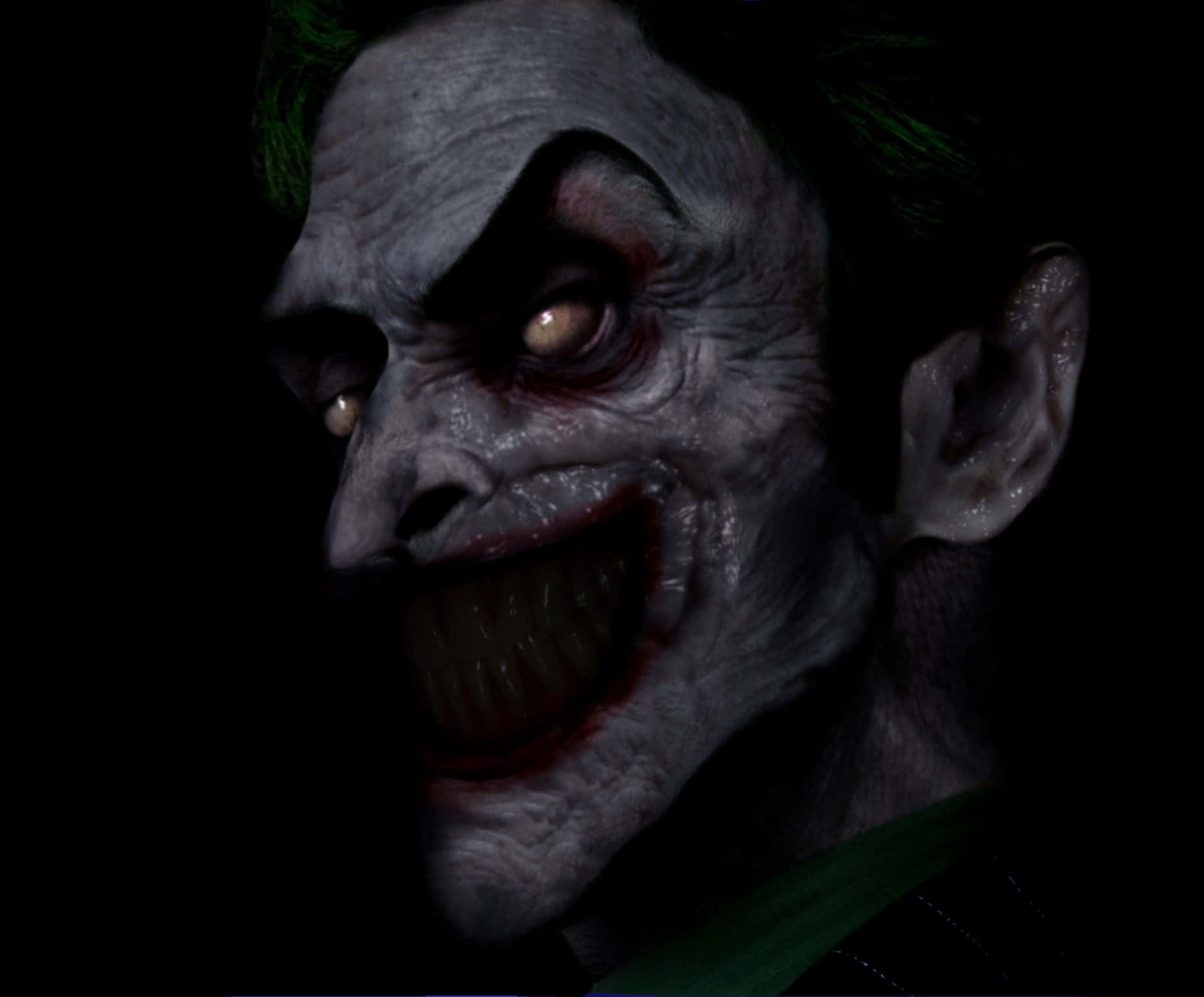 Evil Joker, Joker, pale skin, HD Desktop Wallpaper