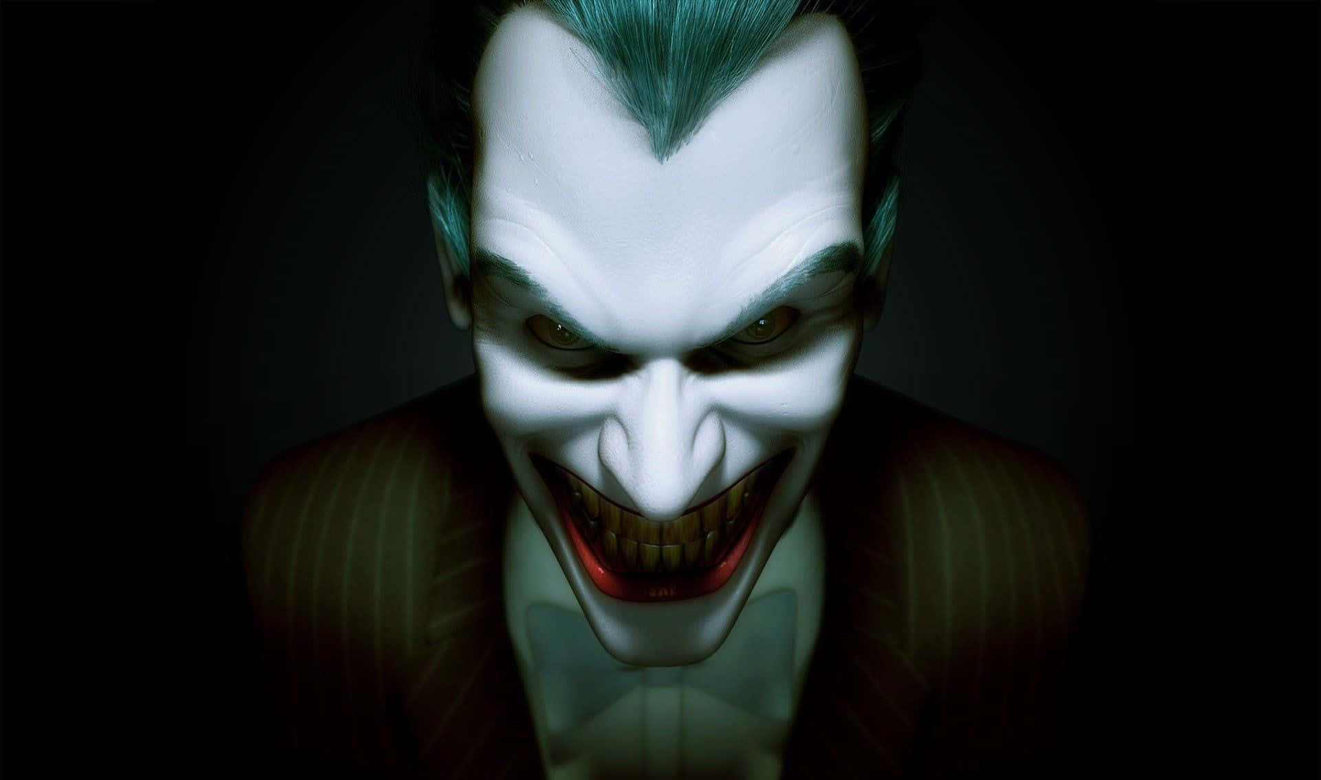 Evil Joker, Joker, pale makeup, Full HD Desktop Wallpaper