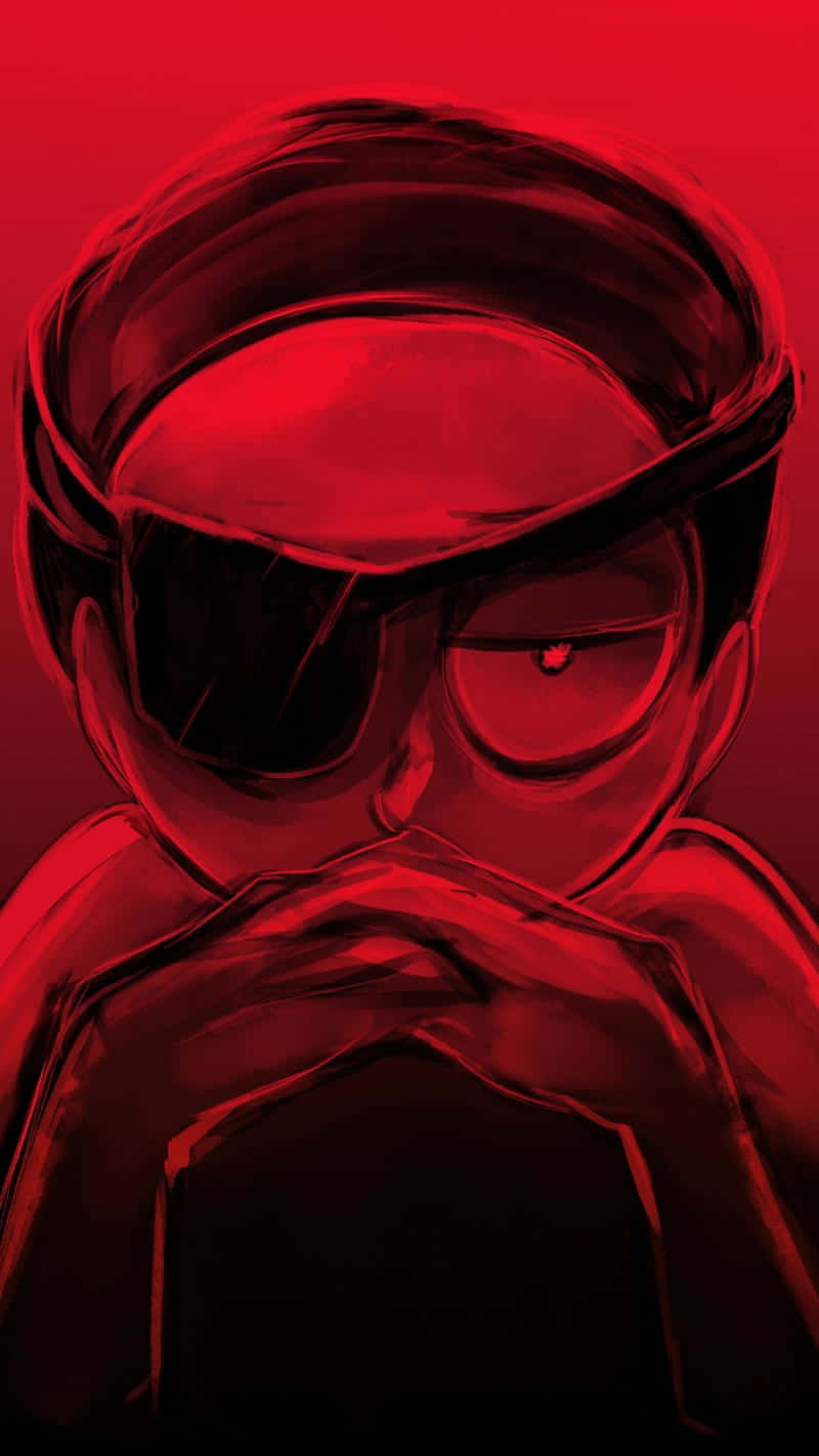 Evil Morty, red cap, sunglasses, HD Phone Wallpaper
