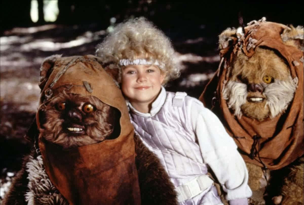 Ewoks, child, forest, SD Desktop Wallpaper