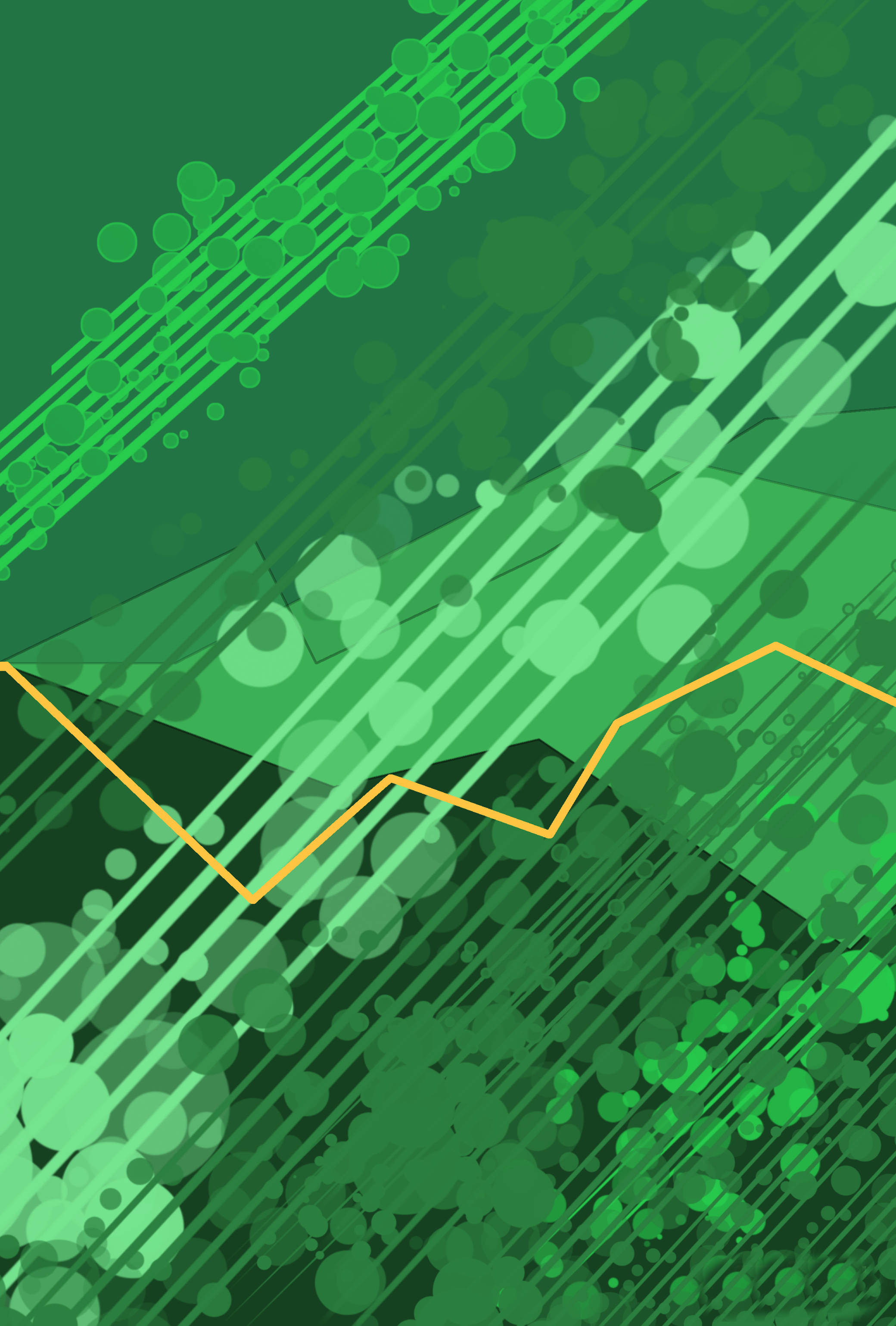Excel, yellow zigzag path, glowing lines, 2K Phone Wallpaper