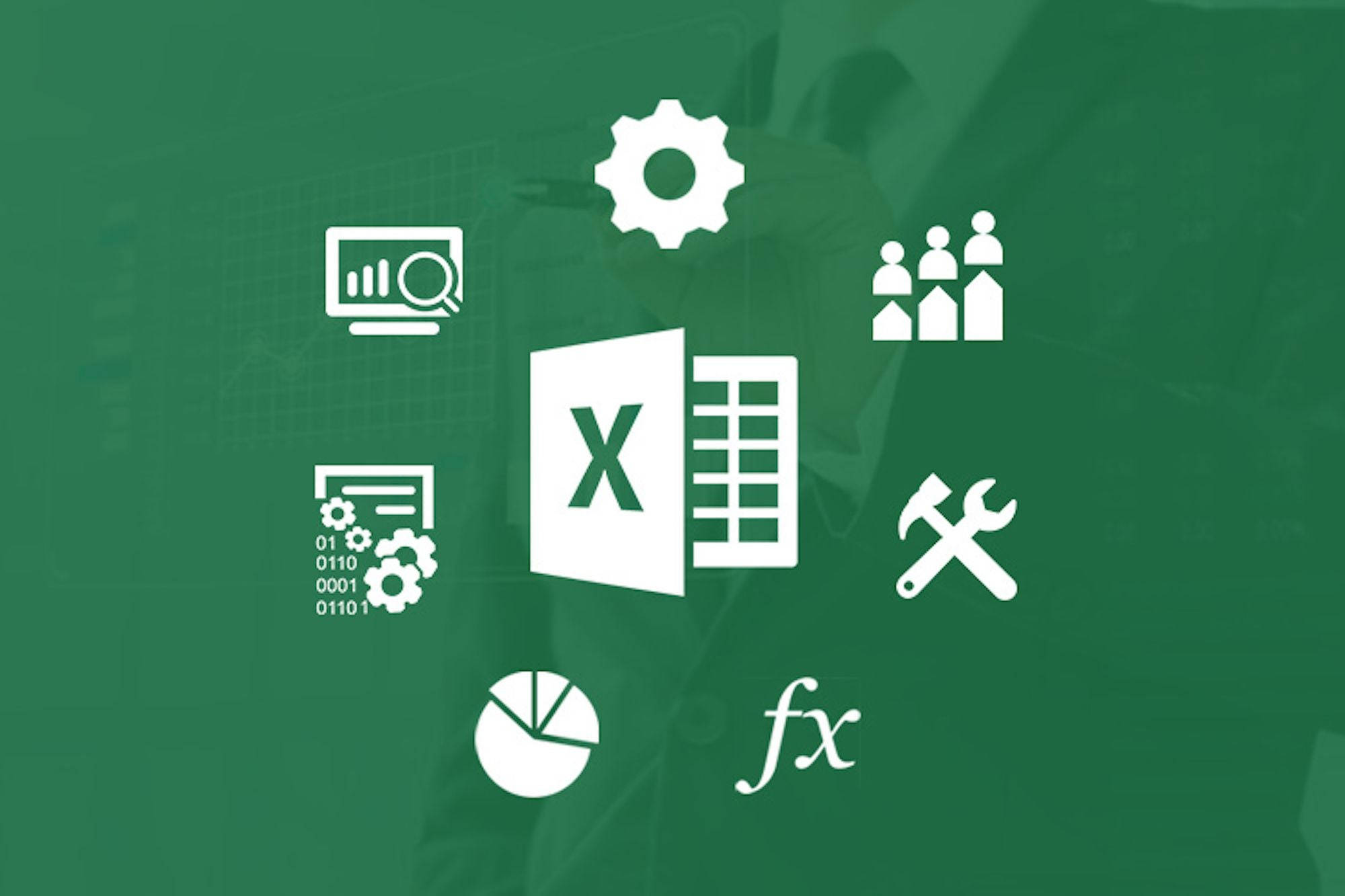 Excel, Microsoft Application Icons, white, Full HD Desktop Wallpaper