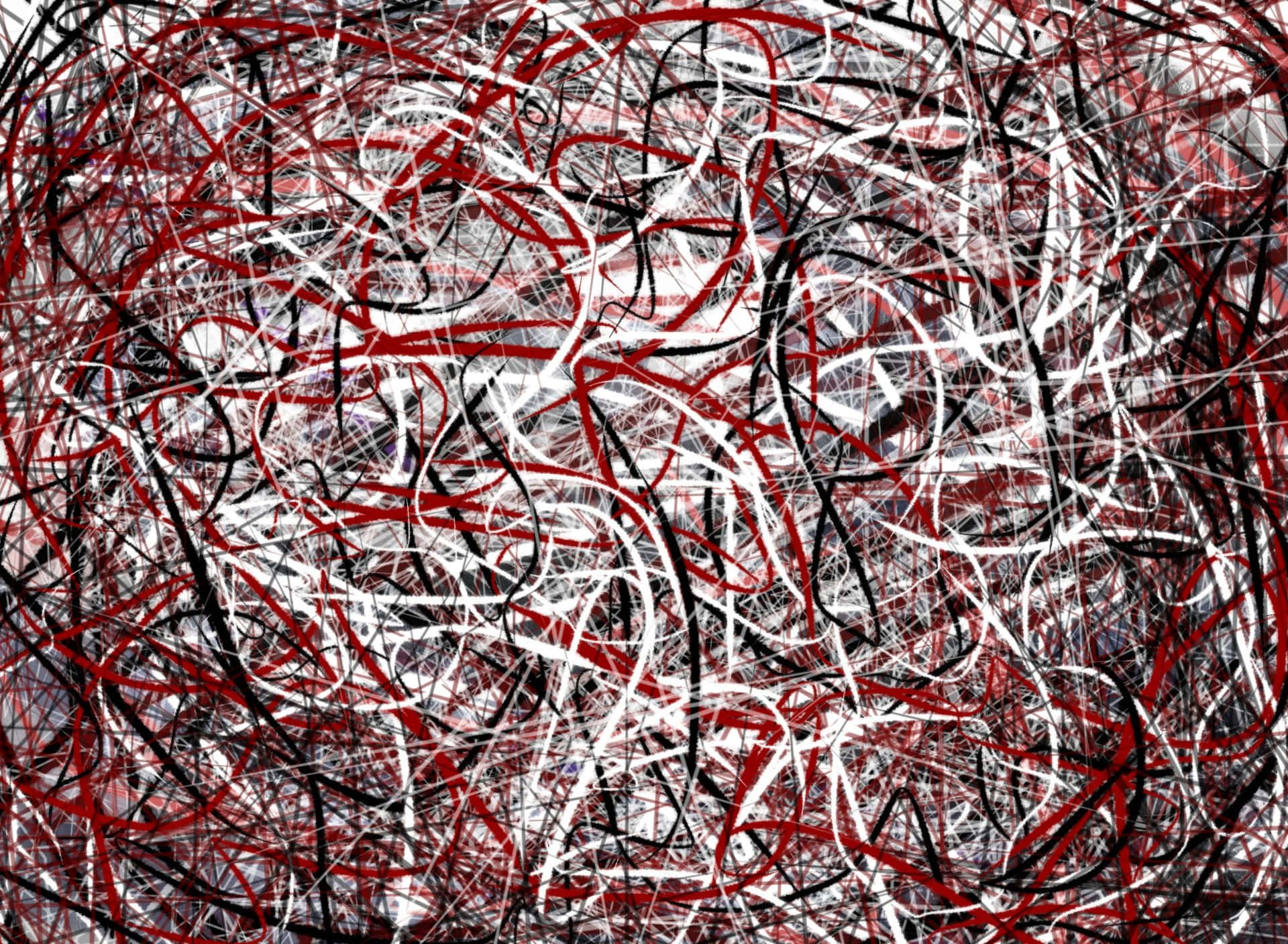 expressionism, red, white, Full HD Desktop Wallpaper
