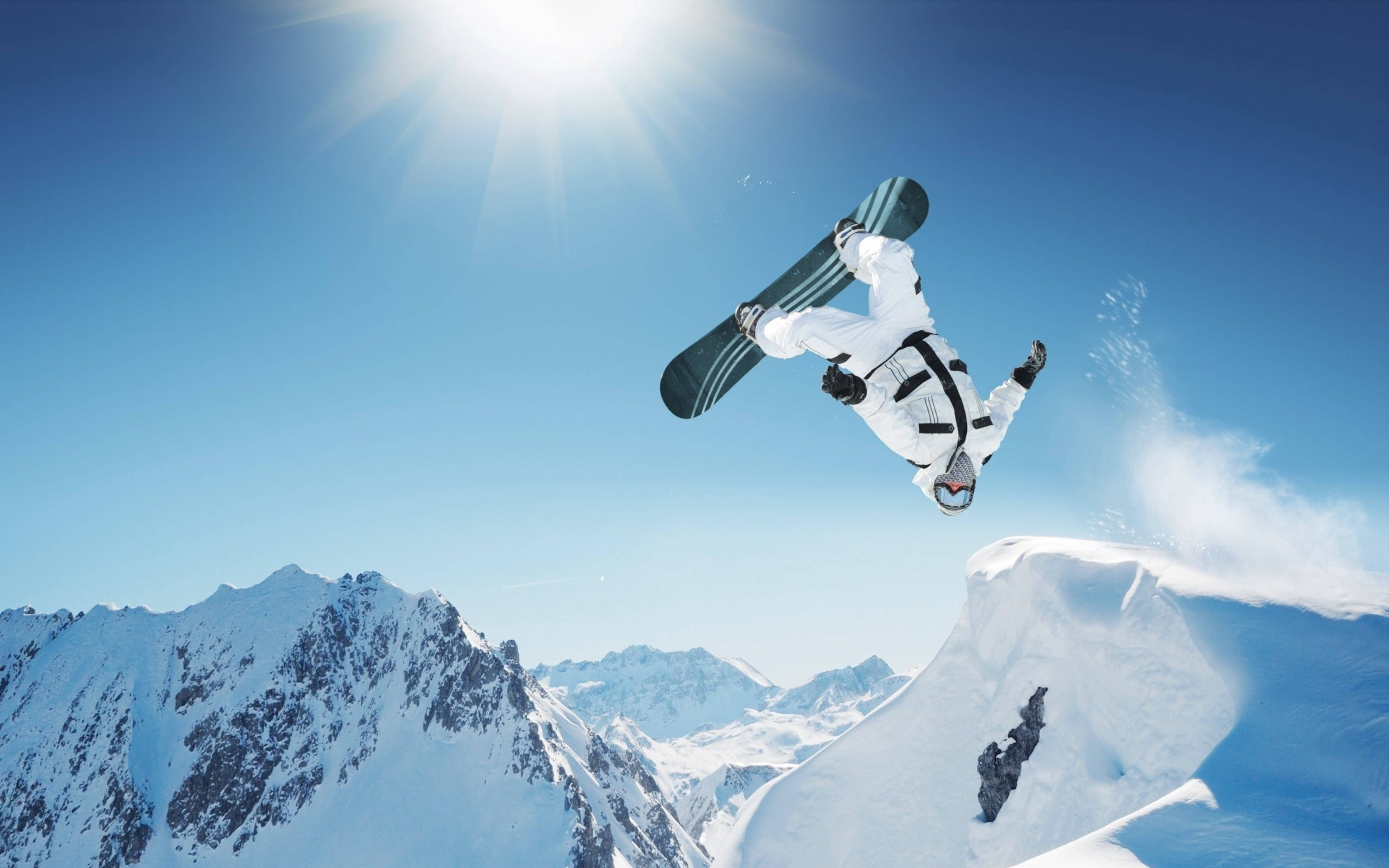 extreme sports, snowboarding, snowboarder, 5K Desktop Wallpaper